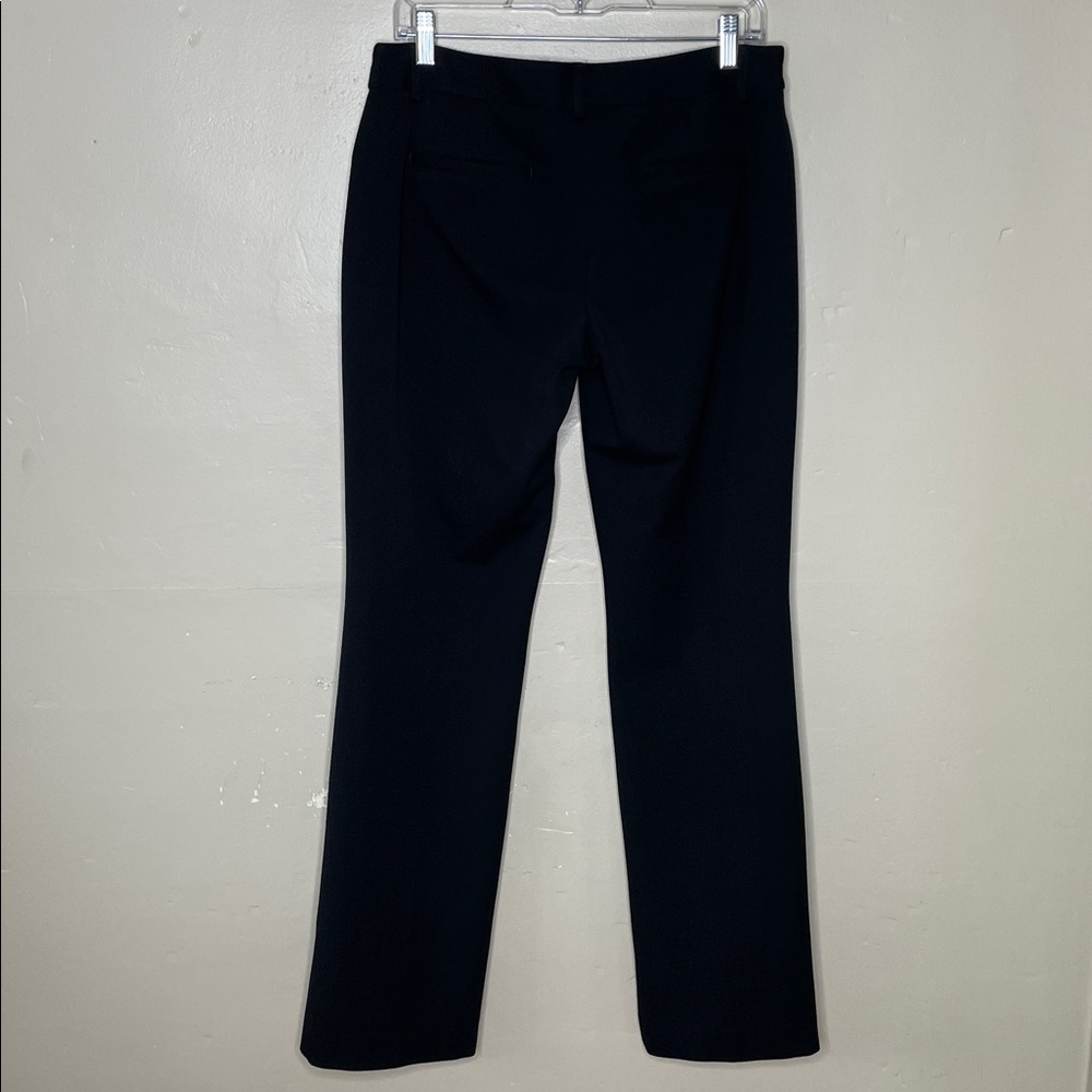 EXPRESS Black Trouser Pants Stretch EDITOR BARELY BOOT Low Rise Career 8R - Picture 11 of 11